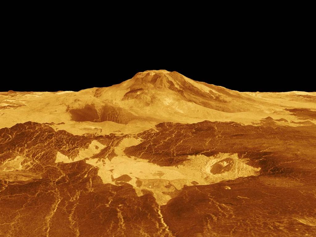 Mons, Venus Magellan Synthetic Aperture Radar