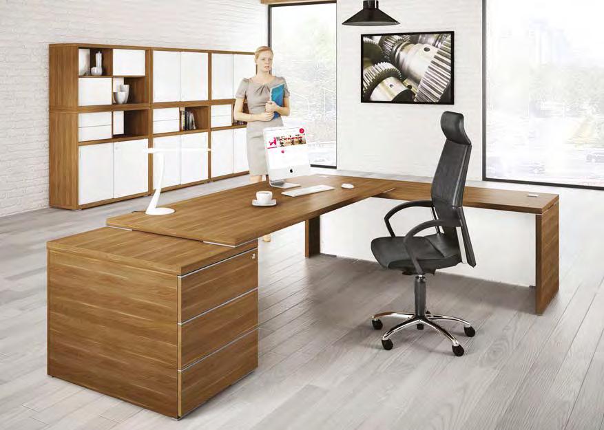 KALA Kala is a versatile range of executive furniture that combines a linear design with up to date finishes.