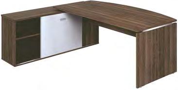 MOCHA Rectangular Desks Depth: 800mm Widths: 800mm / 1600mm / 1800mm Straight Curved Curved Desks Depth: 970mm at curve Widths: 1800mm Returns can be either left or