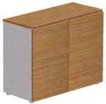 Height: 666mm Deco Storage Cupboards Melamine shell with an