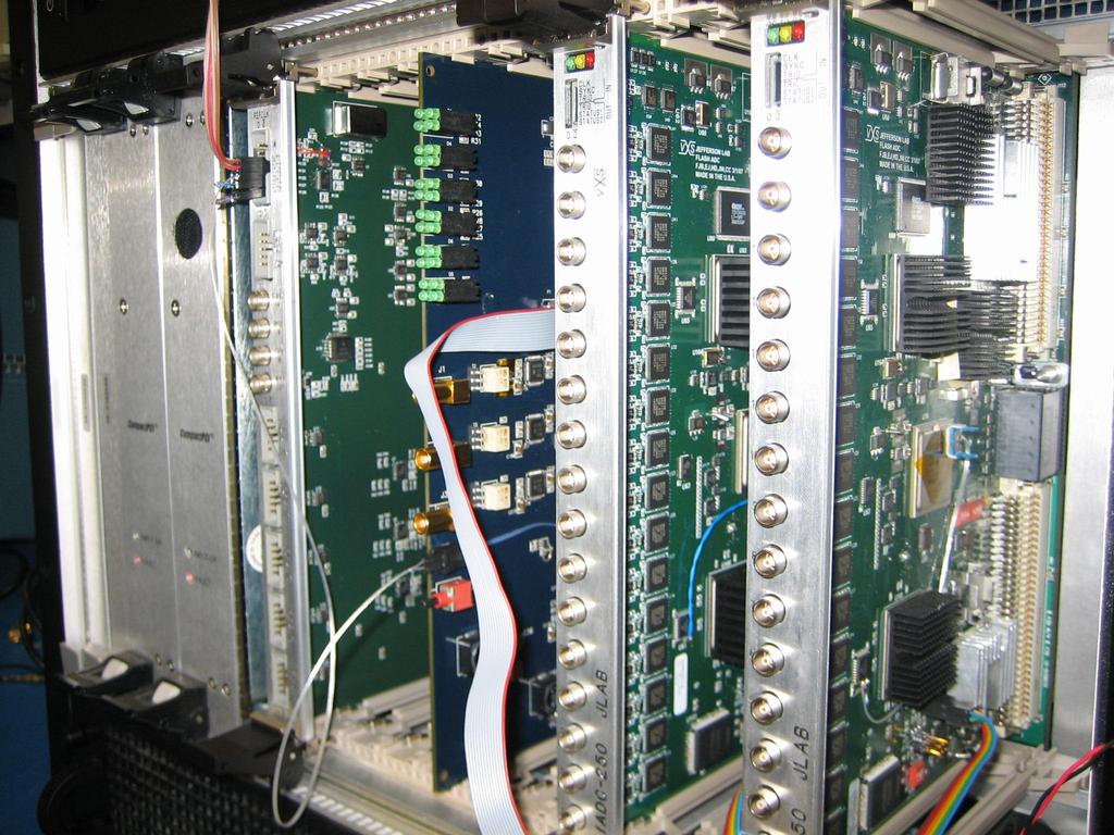 Lab Tests: Crate Trigger Processor fadc250 ROC 20-slot VXS