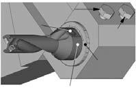 TDX Drill Setting of EZ sleeve Adjusting finishing diameter in milling Adjusting cutting edge height on lathe As shown in the Figure below, set the EZ sleeve between the drill shank and the