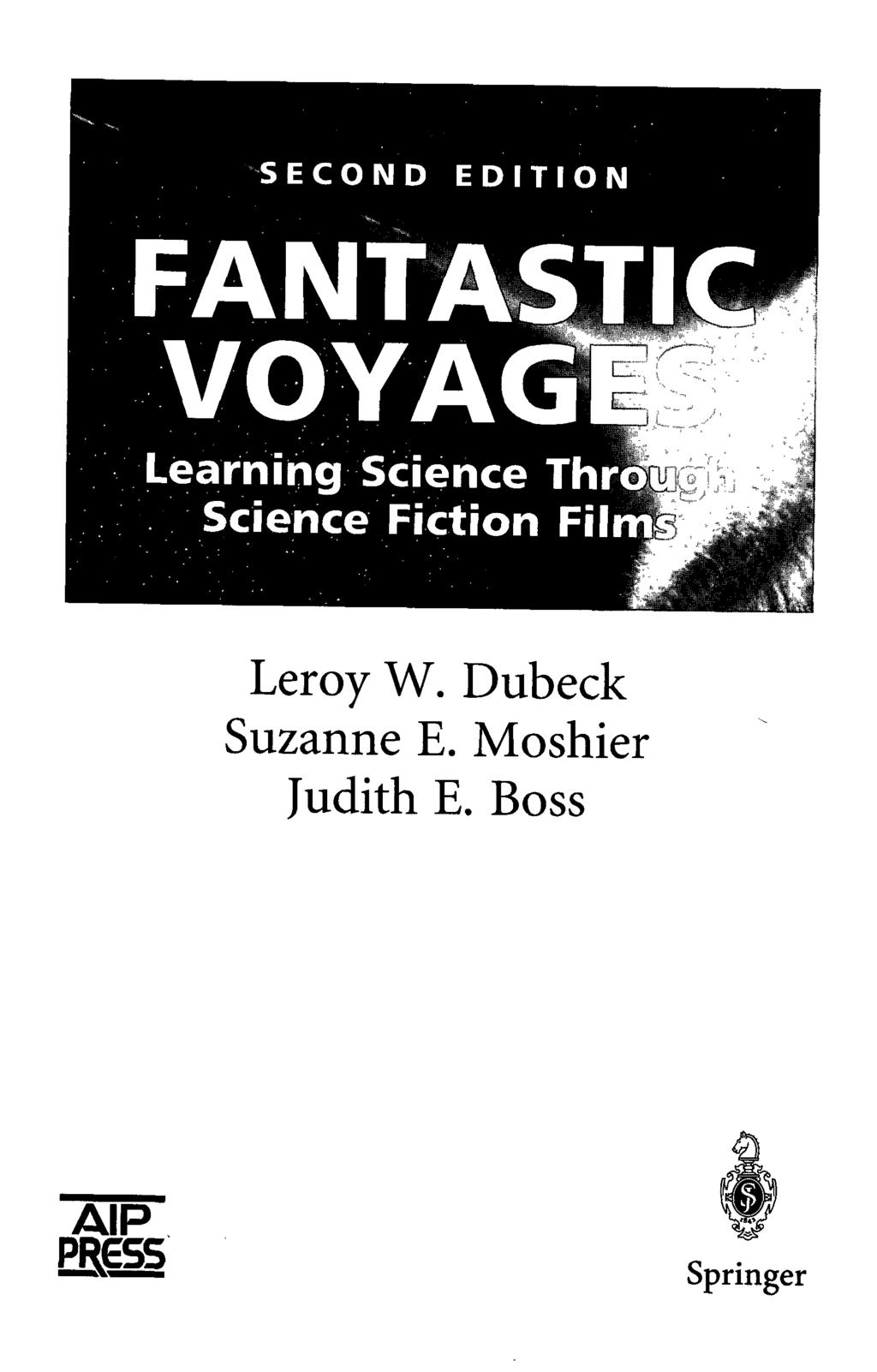 SECOND EDITION FANTASTI VOYAG Learning Science Thrl Science Fiction