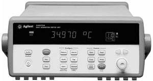 Data Acquisition & Switching Low-Cost Data Acquisition/Switch 34970A 34970A 3-slot data acquisition and switching mainframe 6 1 / 2 -digit (22 bit) internal DMM 11 built-in measurement functions 8