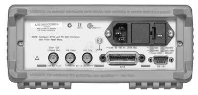 difference and ratio functions IntuiLink Connectivity Software included 34420A Nanovolt/Micro-ohm Meter The Agilent 34420A sets a price/ performance standard in low-level measurement capability.
