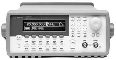 Agilent Function/Arbitrary Waveform Generators Function/Arbitrary Waveform Generator 33250A 80 MHz 33250A 80 MHz sine and square waveforms Ramp, triangle noise and other waveforms 50 MHz pulse
