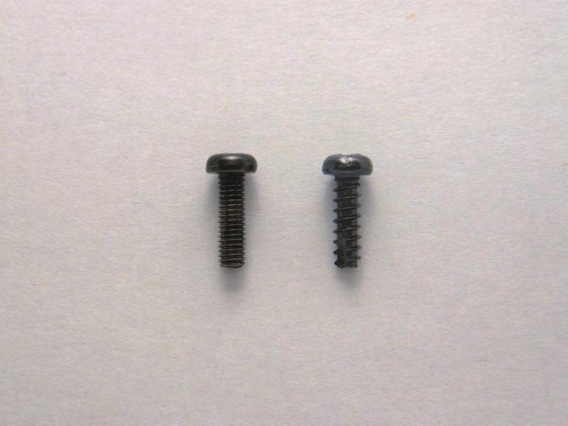 These screw heads are quite often hidden from view because they are flush or sunken.