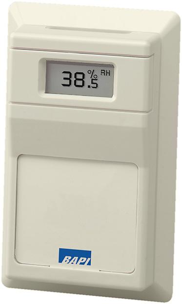 humidity sensors. They feature an optional display with a user adjustable toggle rate between humidity and temperature and can display in either C or F.