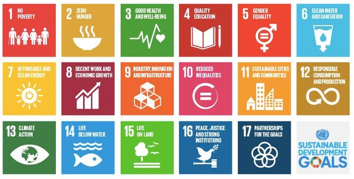 The United Nations Sustainable Development Goals: A Roadmap Endorsed by 193 nations, the 2016 United Nations Sustainable Development Goals (SDGs) for 2030 provide a compelling road map to a more
