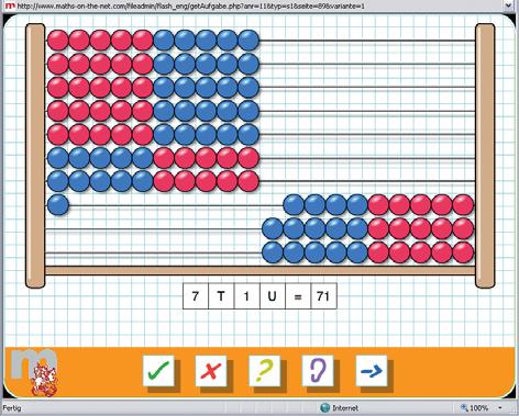 Using the 20 track Exercise 5 Doing addition sums up to 20 using the 20 track Tip: Click on the tiles to make them appear or disappear.