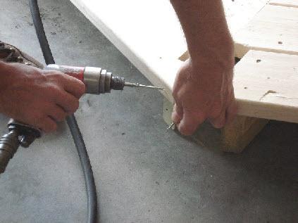TIP Use a vise clamp or C-clamp (Figure 1-C) to hold joists