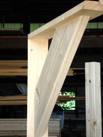 The bottom of 1x3 railing legs will rest on the floor.