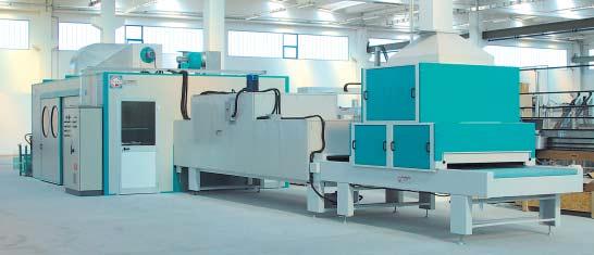 162 The complete line ADAPTING TO GLASS The market also inspired Giardina s decision to adapt its machinery to glass finishing.