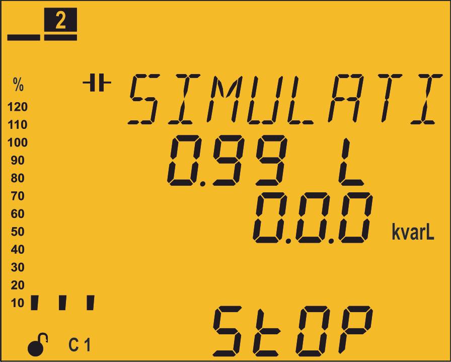 key skips to the previous digit. key skips to the next digit. Press to validate the data; the symbol disappears from the display. Maximum value: 99999. Minimum value: 10.