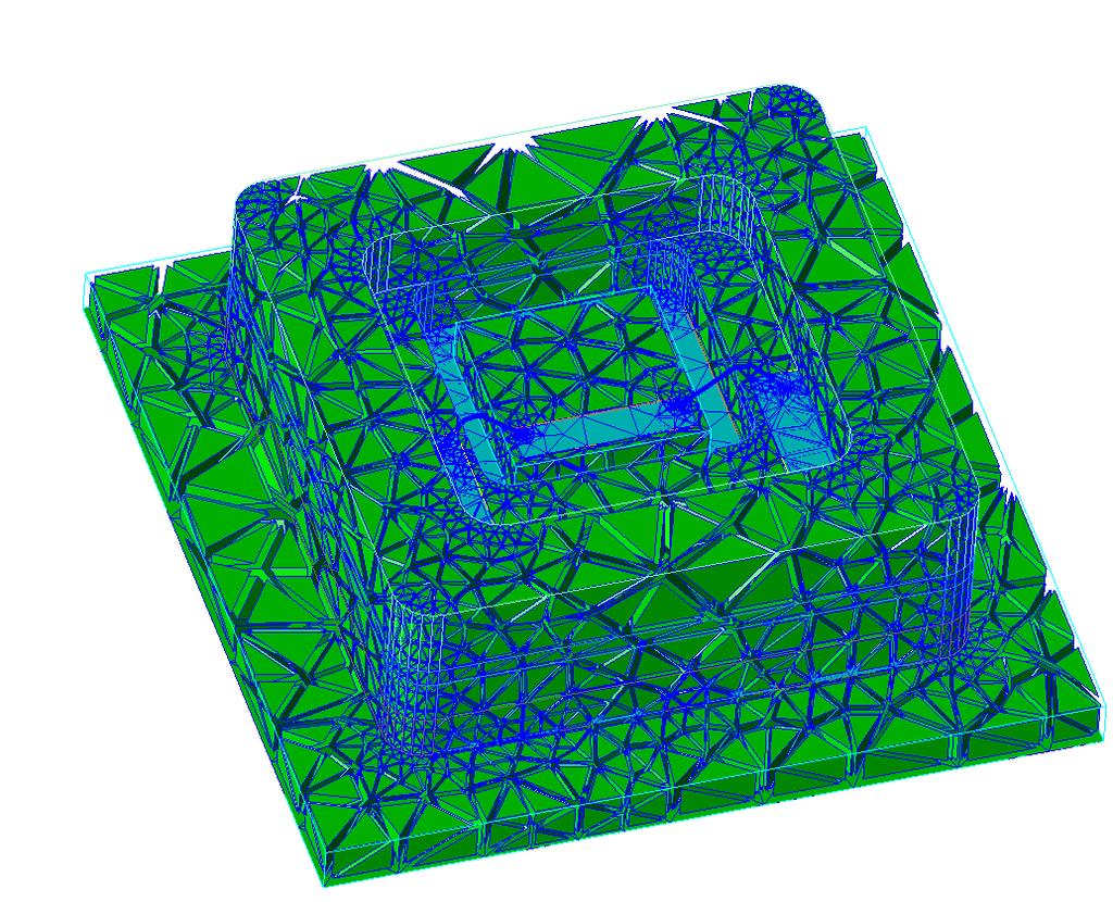 EMDS for ADS!Mesh quality is crucial! 3D tetrahedral volume mesh (Structure and air!