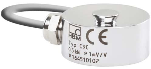 C9C Force Transducer Special features - Compact design compressive force transducer - Accuracy class 0.