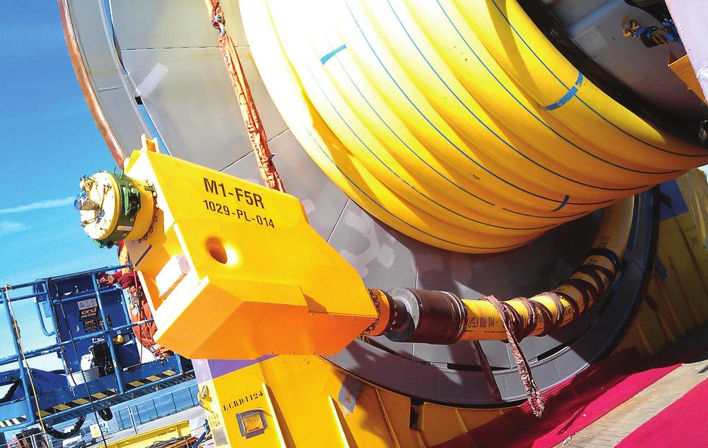life. The RTC s high-strength capacity and low weight make it ideally suited for connecting submerged turret loading systems and single anchor-leg mooring systems.