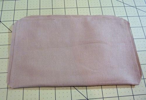 Finish all pockets 1. On all THREE pockets, trim back one side of the seam allowance to ¼".