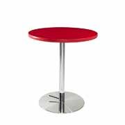 820920 30" CAFE TABLE W/ HYDRAULIC BASE - RED red laminate 820921 30" BAR TABLE W/ HYDRAULIC BASE -GRAPHITE gray laminate 820922 30" CAFE TABLE W/ HYDRAULIC BASE -GRAPHITE gray laminate 820923 30"