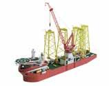 Installation equipment Installation equipment is used for: Moving and loading components on the quayside Securing components in transit, including sea fastenings and blade racks Handling and
