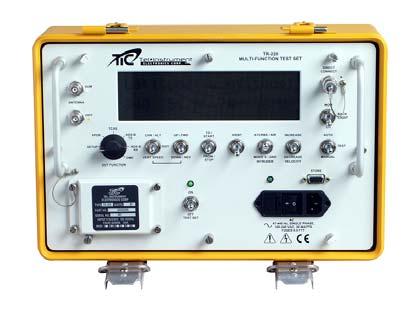 TR-220 TCAS Test Specifications * The TR-220 allows testing of TCAS I, TCAS II, and Traffic Advisory Systems by simulating either ATCRBS or Mode S intruders.