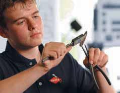Quality for professionals KNIPEX pliers satisfy the highest expectations in terms of performance, ergonomics