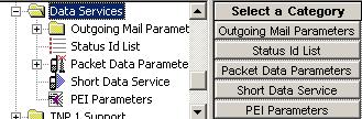 3-110 Customer Programming Software (CPS) 29 Data Services This menu is used to set up the outgoing mail, short data (service - SDS) and data services.