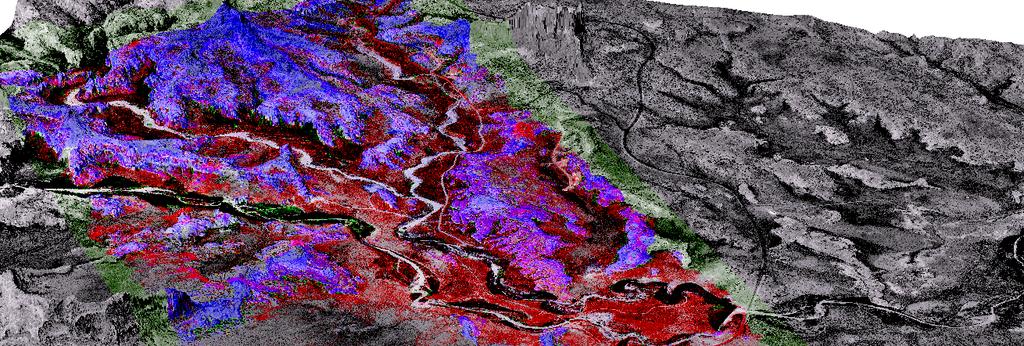 Hydrocarbon Alteration Method Canyon Lands, Utah USA Calcite