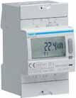 - Energy readout: 7 digits. - Backlit display. - Indication of instantaneous power consumption. - Total / partial counter. - Pulsed output. - Unlimited saving of measurements.