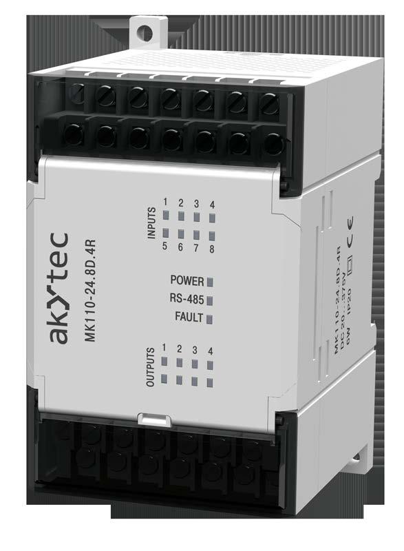 MK110-8D.4R Digital I/O-Module 12 channel 8 DI, 4 DO User guide MK110-8D4R_2016.