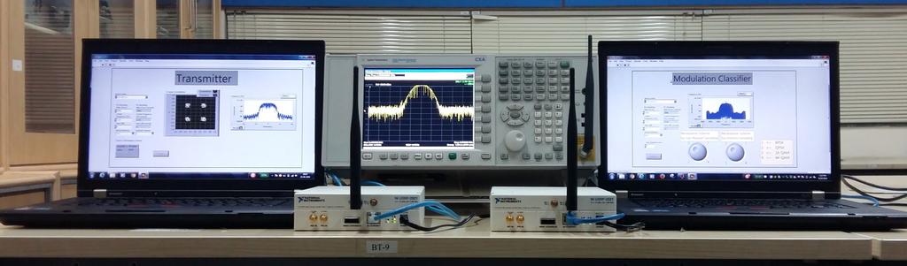 Transmitter Spectrum Analyzer Receiver USRP-1 