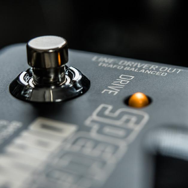 Not Your Average Stompbox is more than just a bass preamp and distortion pedal, it s also a professional DI box with a studio-grade balanced output which connects nicely to your favorite