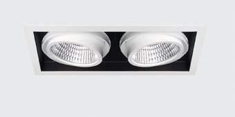 TECHNICAL DATA K-MERCATURA Recessed luminaire Luminous source Connected load Luminous flux of the luminaire Colour temperature LED module 34 W 2,000 lm 2,500 K - 7,000 K (optionally 1,800 K to 16,000