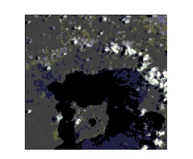 ( a ) ( b ) ( c ) Figure 4. ( a ) Original Satellite image ( b ) Image with 50 % of noise density level ( c ) Restored image using adaptive weight algorithm. 4.2 Performance Analysis Table 1.