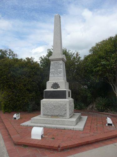 W. Carswell is remembered on the Tungamah War Memorial, which is located at Barr & Middleton Streets, Tungamah,