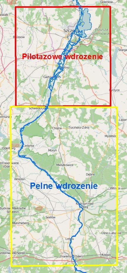 NEXT PHASE OF RIS IMPLEMENTATION IN PL By the end of 2020 the area covered by the RIS system in Poland will have been enlarged and new serviced will be available for users.
