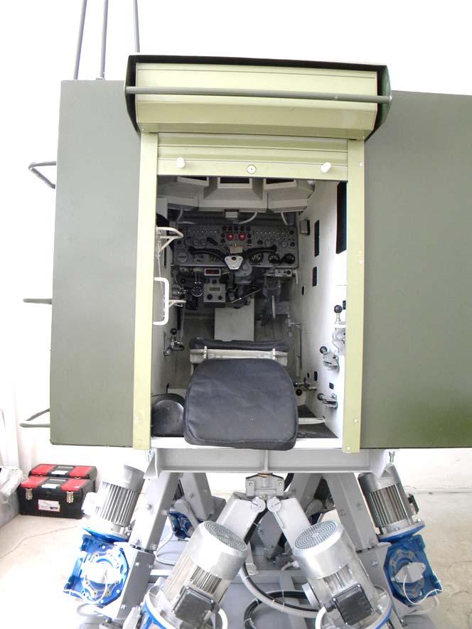 BMP-3F crew integrated simulator