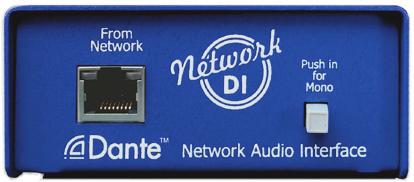 Dante Network DI Analog Dante breakout box