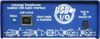 -- USB I/O USB Audio Interface, two channel in and out CHF 360.