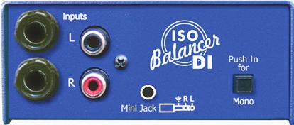-- ISO Balancer DI Unbalanced to Balanced Converter, Transformer, De-Coupler, passive,