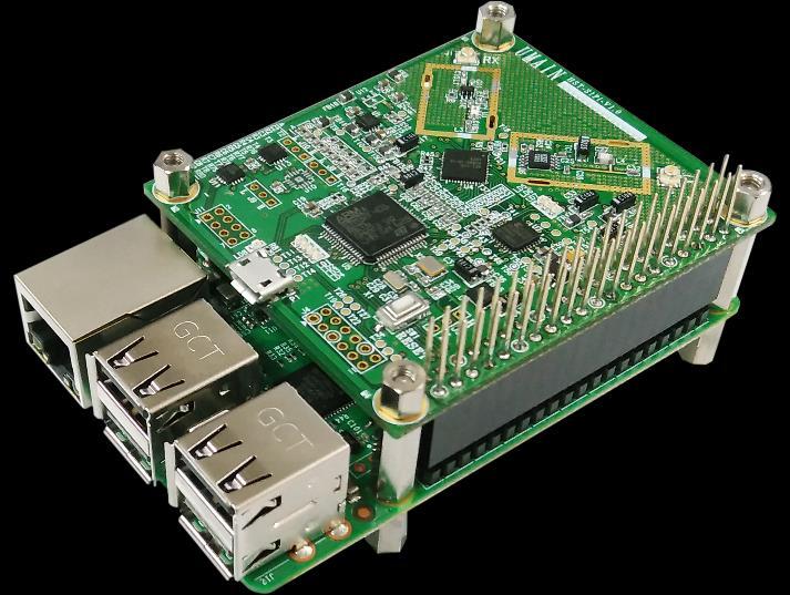HST-D3 UWB Radar Sensor Evaluation kit based by Raspberry Pi3 Features Small, Low Price, Mass-production based on UWB Radar SoC Chip Detect humans, vital-sign(breath or heartbeat) without contact Low