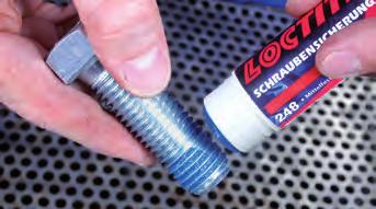 Equipment Loctite products are used for a wide variety of threadlocking applications.