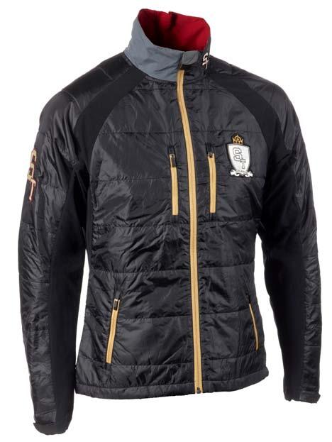Sizes: One size Warm-up Jacket Outer material in 100 % polyester with 40