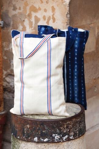 BAG with lining, 100% cotton, hand-woven NEW Product Ref.