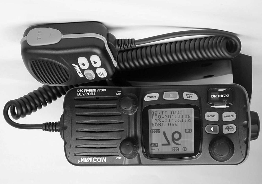 RT-550BT Marine Radio 5/ Watt VHF/FM é é NAVICOM Conflans - Z. A.