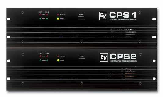CPS SERIES AMPLIFIERS CPS Contractor Precision Series Amplifiers The CPS Series of high-performance amplifiers offers unmatched dynamic range capability that meets and exceeds the demands of cinema