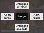 Working with Images on the Camera Deleting Images You can delete a single image, all images in a folder or on a card, or all untagged images in a folder or on a card.