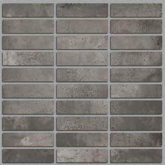 Square 5x5 cm Linear bricks 3x10 cm Size 60x60 cm