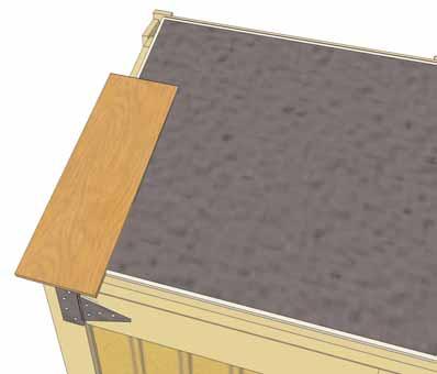 3 Extra 5 1/2 wide Shingles and 2-2 3/4 are included in kit.