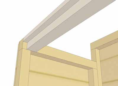 You will want Front Corner Trim (P) to cover screws in
